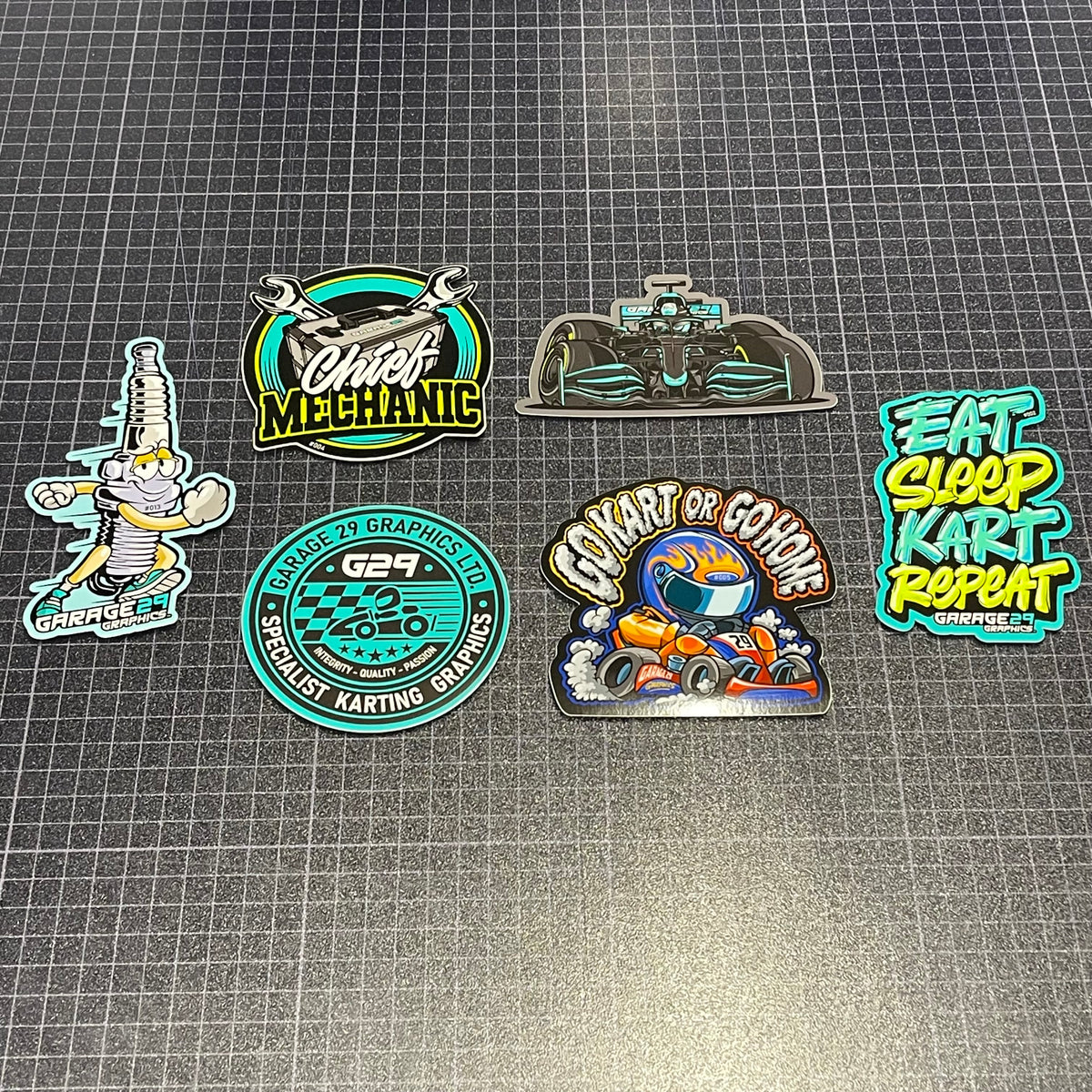 Sticker Pack 1 – Garage 29 Graphics Ltd