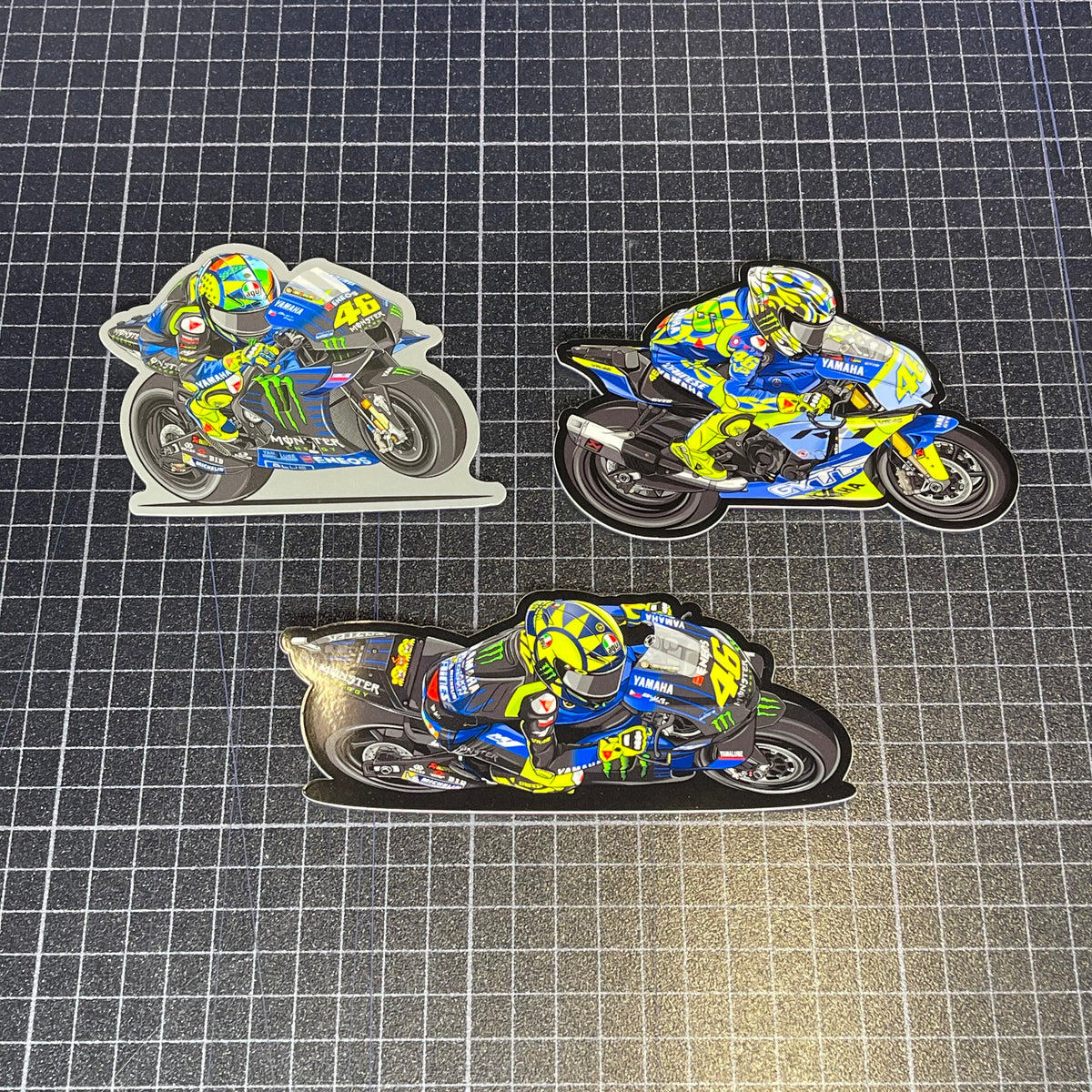 Sticker Pack 5 - Valentino Rossi – Garage 29 Graphics Ltd