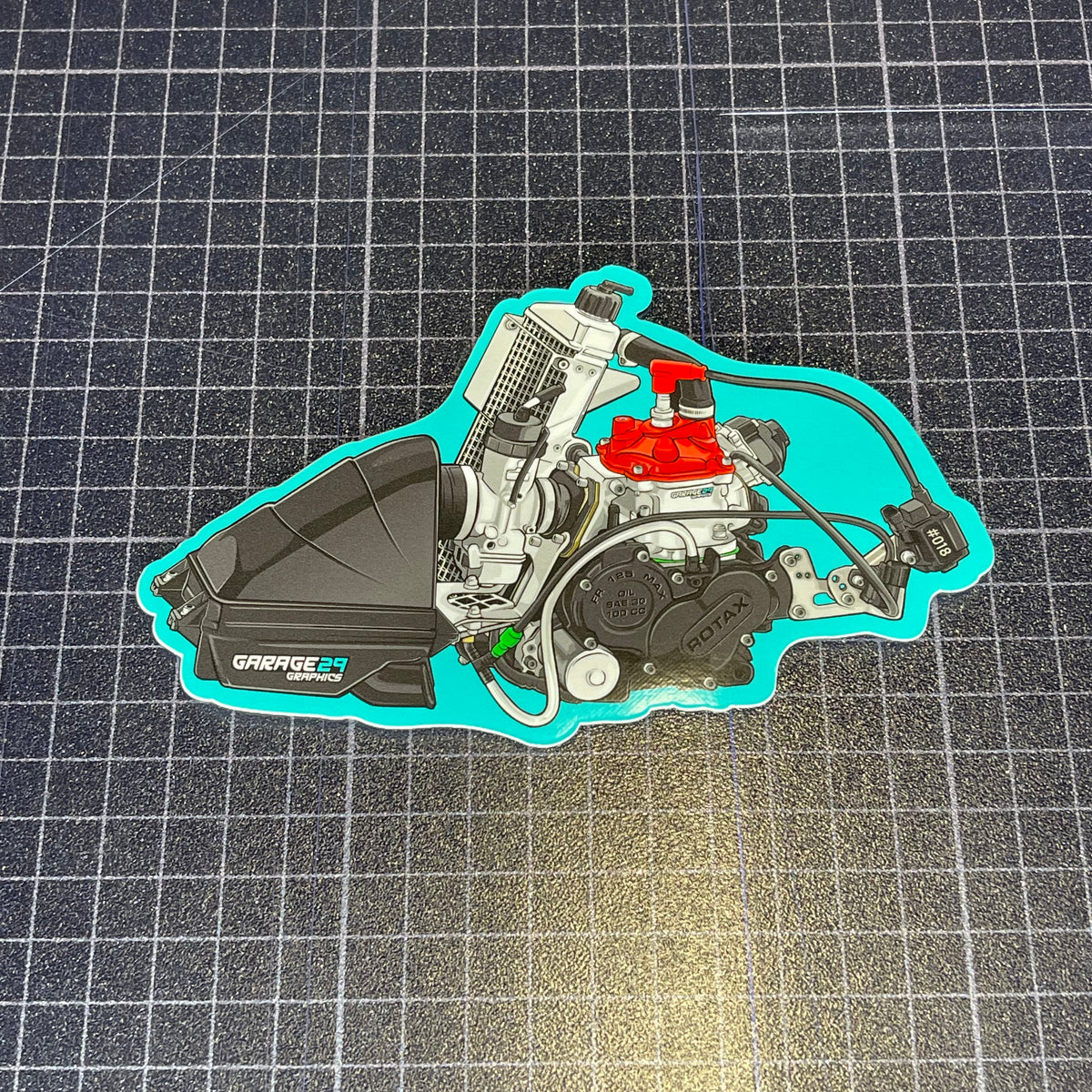 Rotax Engine Sticker – Garage 29 Graphics Ltd