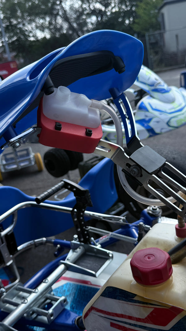 Kart Fuel Overflow Breather Tank Bracket
